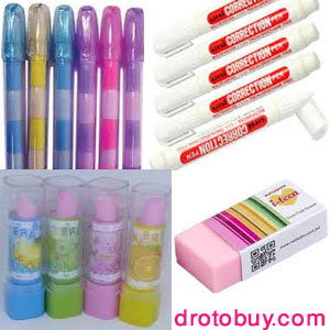 Erasers & Correction Fluid